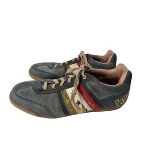 Pantofola d'Oro IMOLA LOW Blue Multi Leather Sneakers Shoes 10 US /43 EU #4153